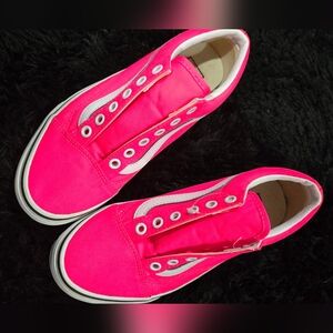 Fluorescent punk sk8 high vans nwt